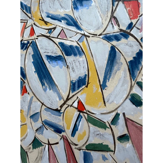 Fernand Léger (1881–1955), Contrastes De Formes Exhibition Poster (1962) For Sale - Image 12 of 13