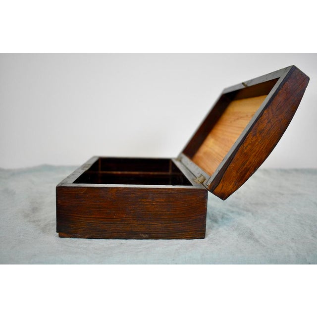 Late 19th Century Antique Domed Box With Marquetry For Sale In Birmingham - Image 6 of 6