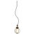 Gray Bai T Di Di Lamp with Bronze and Glass Diffuser by Neri & Hu for Parachilna For Sale - Image 8 of 8