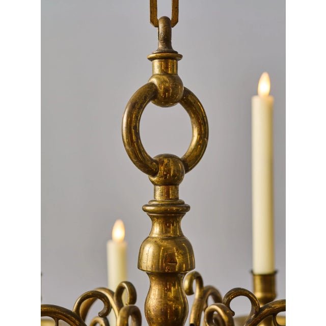 19th Century Dutch Crown Chandelier with Eighteen Arms For Sale - Image 6 of 8