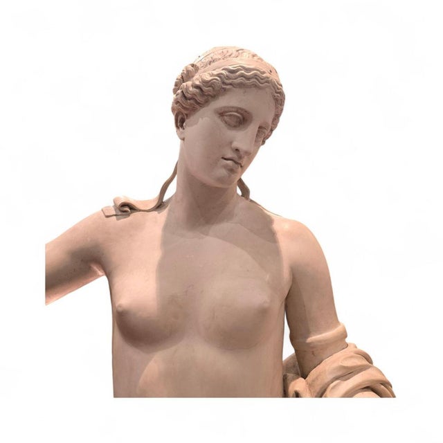Ceramic Monumental Venus of Arles Sculpture, Museum of Louvre, 1940s For Sale - Image 7 of 15