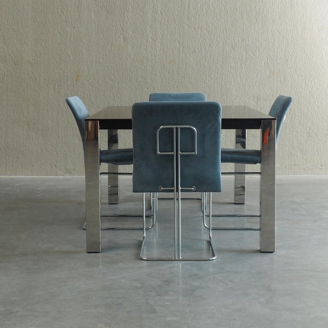 Dining Table by Giovanni Offredi for Saporiti, 1970s For Sale - Image 9 of 18