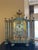 Metal Stunning Vintage Cloisonné Champleve’ Enamel Colonnade Mantel Clock For Sale - Image 7 of 12