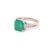 Diamond Emerald Ring 14Karat Gold 2.55 TCarat Women Certified For Sale - Image 4 of 7