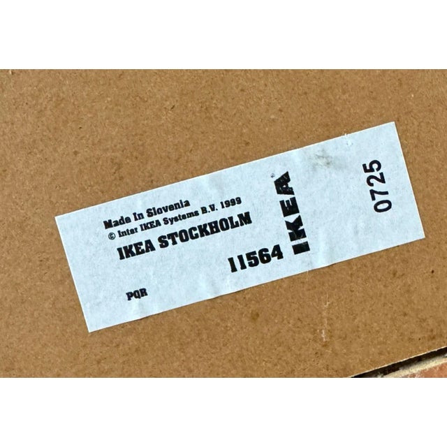 Ikea Ikea “Stockholm” Oak Display Cabinet / China Cabinet For Sale - Image 4 of 6