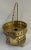 Mid-Century Modern Vintage Brass Pierced Side and Top Candle Holder Lantern With Handle For Sale - Image 3 of 9