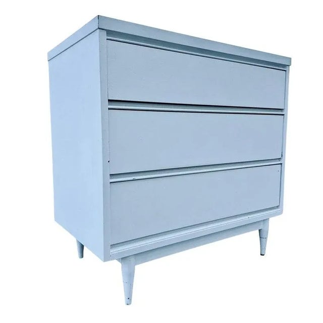 Vintage from the 1960s Materials: wood, paint Width: 32 inches Height: 31 inches Depth: 18 inches Vintage nightstand...