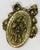 Brass Floral Ribbon Door or Wall Embellishment For Sale In Kansas City - Image 6 of 7