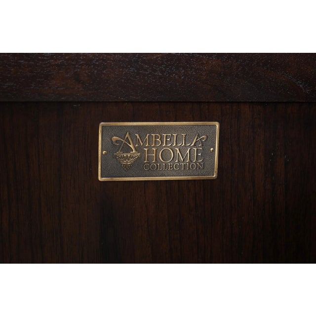 Ambella Home Modern Design 4 Door Console Cabinet For Sale - Image 10 of 12