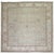A 21st century old wool Turkish Oushak rug in gray and brown.
