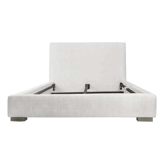 Restoration Hardware Modena Queen Size Platform Bed For Sale