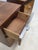 Pair of Walnut Three Drawer Nightstands With Burl Fronts and Silver Accents by National Mt. Airy For Sale - Image 12 of 14