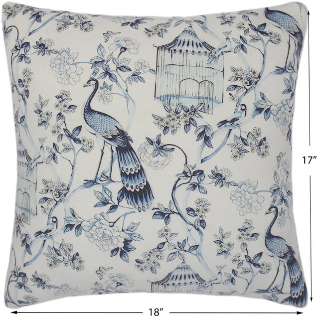 Enhance your home with this timeless, casual-chic handmade pillow crafted from luxurious printed Italian velvet. This...