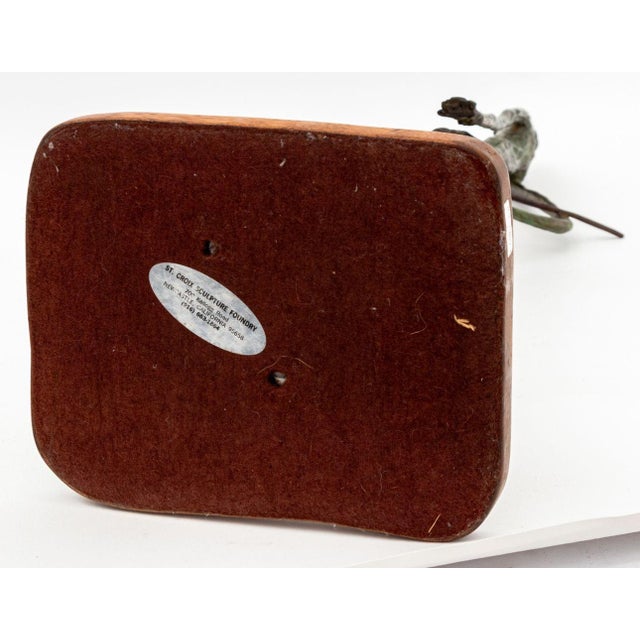 Ray Niegel "Sunday Walk" Bronze Sculpture For Sale - Image 10 of 11