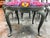 Gray Custom Queen Anne Revival Upholstered Armchairs, Set of Six For Sale - Image 8 of 12