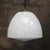 Mid-Century White Opaline Glass Ceiling Lamps with Brass Top by Philips, Holland For Sale - Image 5 of 8