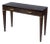 Kai 45 in. W Rectangular Burl Wood 2 Drawer Console Table, Dark Burl For Sale