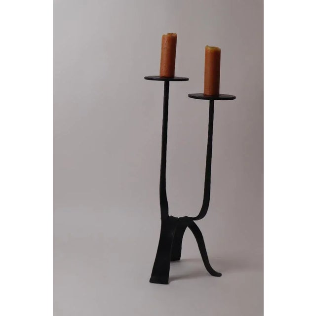 Brutalist Church Candleholder, 1960s For Sale - Image 6 of 11
