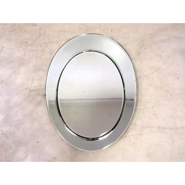 Vintage Italian Coloured Mirror from Cristal Art, 1960s For Sale - Image 12 of 15