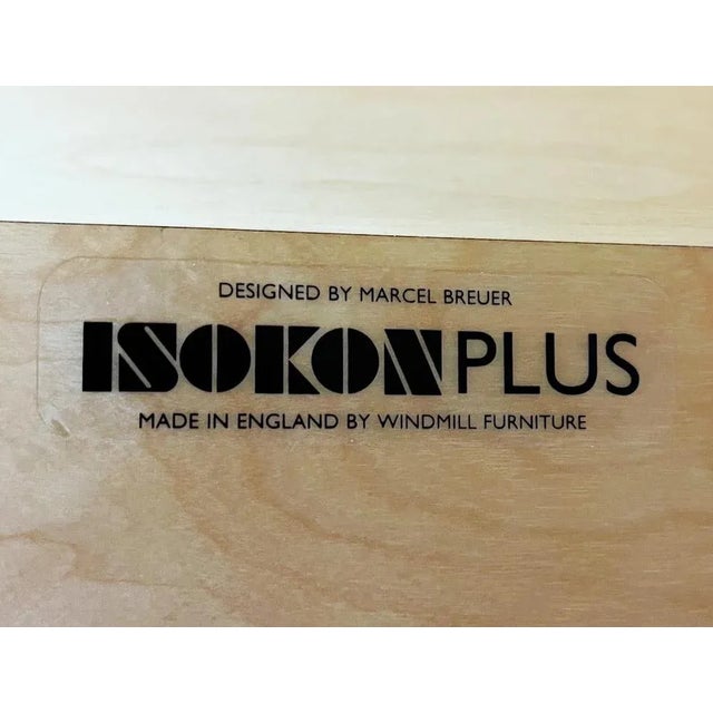 Wood Birch Lounge Chair by Marcel Breuer, 1990s For Sale - Image 7 of 8