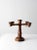 Vintage Wooden Candelabra For Sale - Image 4 of 9