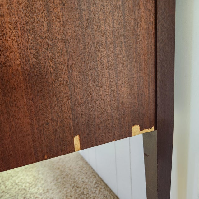 19th Century Federal Style Mahogany Secretary Desk For Sale - Image 15 of 17