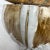 Ceramic 1990s Italian Hand Painted Brown/White Ceramic Vase For Sale - Image 7 of 9