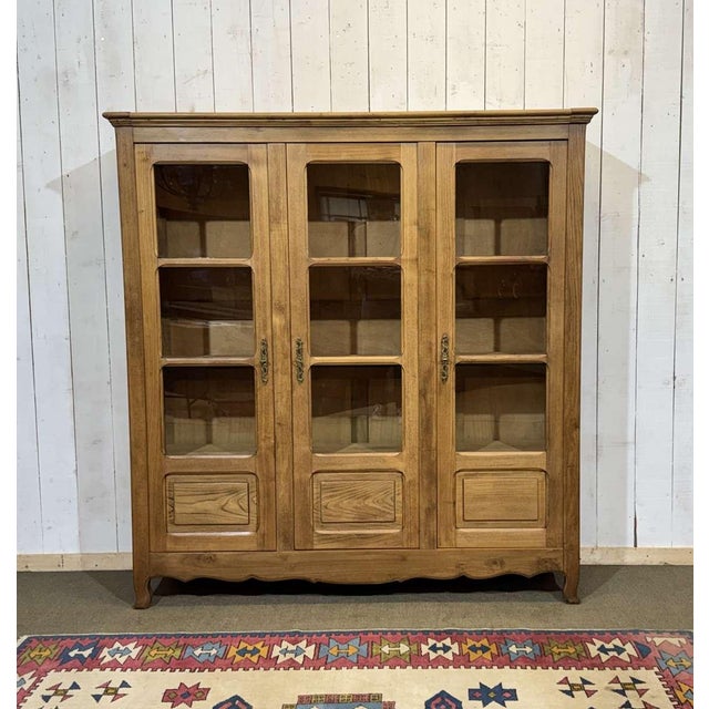 School Library Bookcase in Chestnut Wood, 1950s For Sale - Image 16 of 16