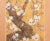 Goldenrod 1960s Showa Era Japanese Painted Panel "Sakura" on Gold Silk Background For Sale - Image 8 of 18