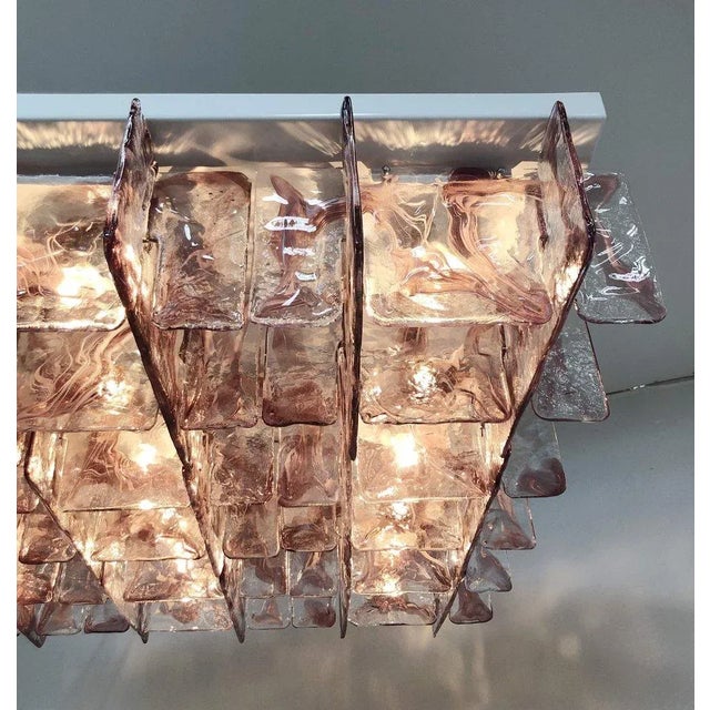 Italian 21st Century Square Flush Mount by Fabio Ltd For Sale - Image 3 of 12