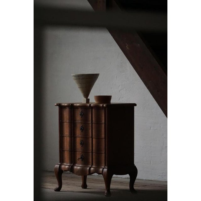 Baroque-Style Chest of Drawers in Oak, 1920s For Sale - Image 3 of 18