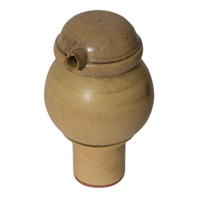 Pajarote Ceramic Vase by Gabriela Valenzuela-Hirsch For Sale