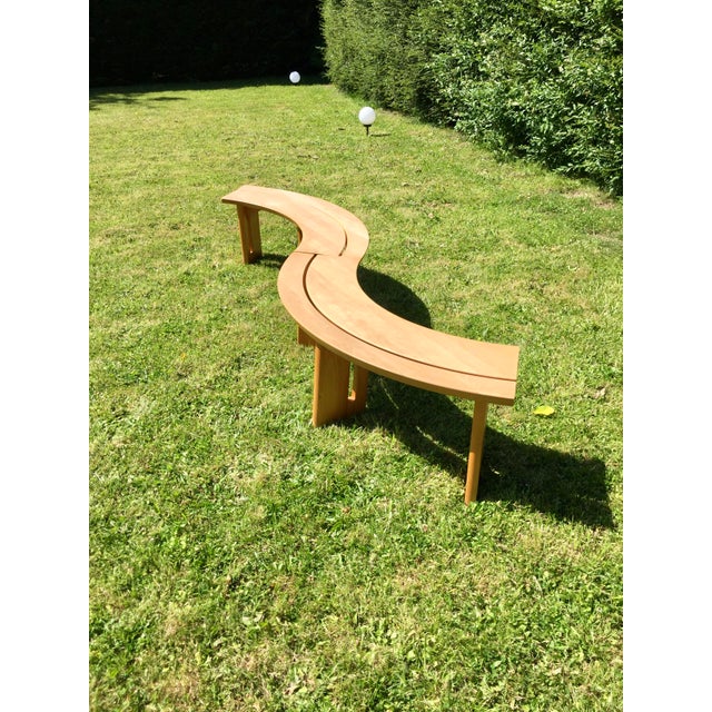 Vintage Benches from Pierre Chapo, 1973, Set of 2 For Sale - Image 8 of 18