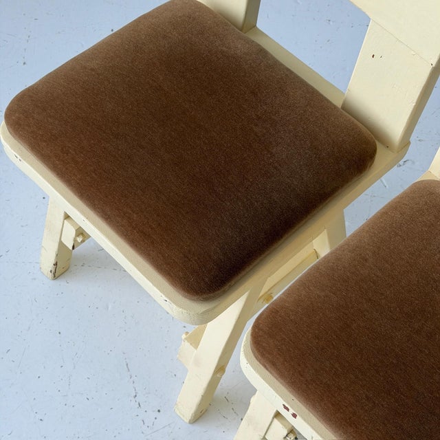 Low Back Dining Chairs From the Chicago Athletic Association c. 1980s For Sale - Image 4 of 9