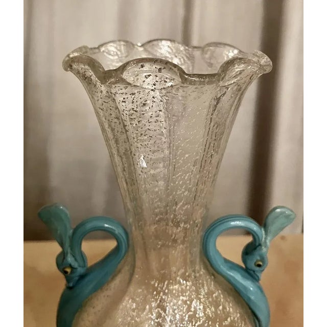 Glass Jar by Brothers Toso for Fratelli Toso, 1930s For Sale - Image 7 of 8