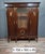 Brown Empire Style Wardrobe in Mahogany with Egyptian Heads For Sale - Image 8 of 10