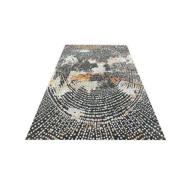 1990s 1990s Handwoven Modern Abstract Area Rug 8x10 For Sale - Image 5 of 12