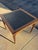Vintage Leather Top Game & Card Dining Table by Fine Arts Furniture Co. For Sale - Image 10 of 12