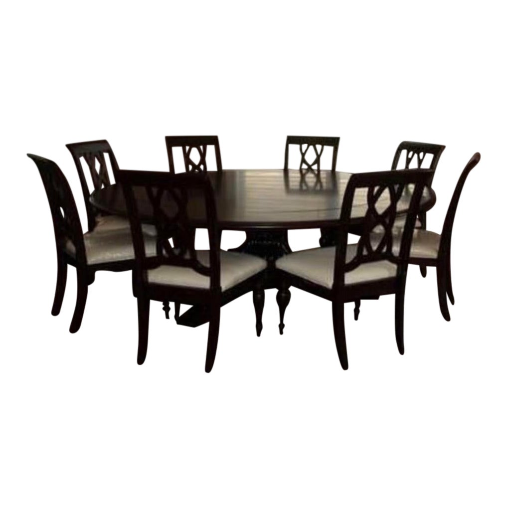 Traditional Stanley Furniture Barbados Collection Table & Chairs Chairish