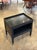 Traditional Vintage Black Lacquer Side Table For Sale - Image 3 of 6