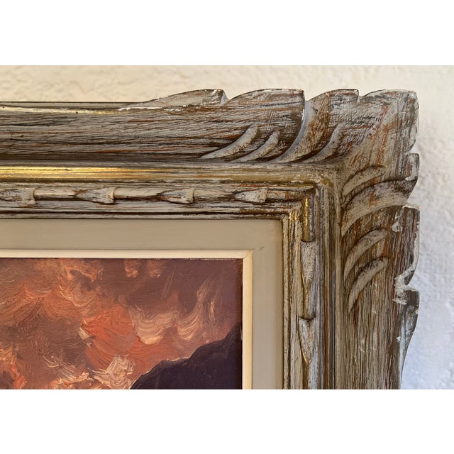 Guido Odierna Dramatic Seascape Ocean Waves Coast Oil on Canvas Hand Signed, Framed For Sale In Los Angeles - Image 6 of 12