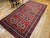 Vintage Afghan Tekke Bokhara in Allover Geometric Pattern in Red, Navy, Gray, Ivory For Sale - Image 11 of 11