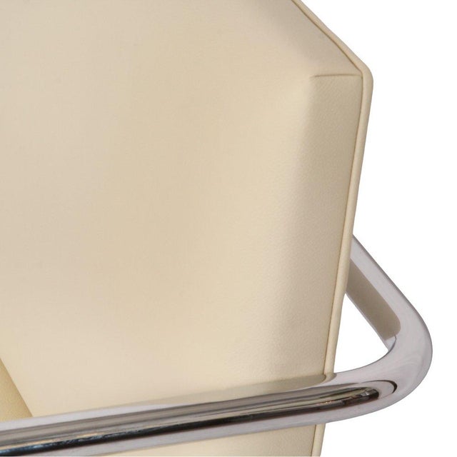 Ecru Knoll Mies Van Der Rohe Brno Chairs, Set of 3 For Sale - Image 8 of 11