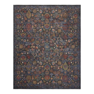 Loloi Winchester Sapphire / Multi 12'-0" x 12'-0" Square Area Rug For Sale