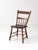 Farmhouse Antique Plank Seat Spindle Back Side Chair For Sale - Image 3 of 14