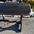 Wood Walnut Jacobean Style Console Sofa Table Vintage 1950s Trestle Base 60 For Sale - Image 7 of 13