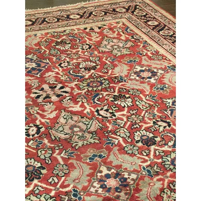 1920s Antique Rug 8ft 11in X 11ft 8in For Sale - Image 5 of 6