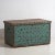 Vintage Mint Green Storage Trunk, 1920 For Sale - Image 10 of 10