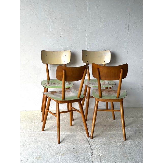 Dining Chairs from Ton, 1960, Set of 4 For Sale - Image 5 of 18