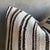Vintage Rug Pillow Cover With Stripes For Sale - Image 4 of 6